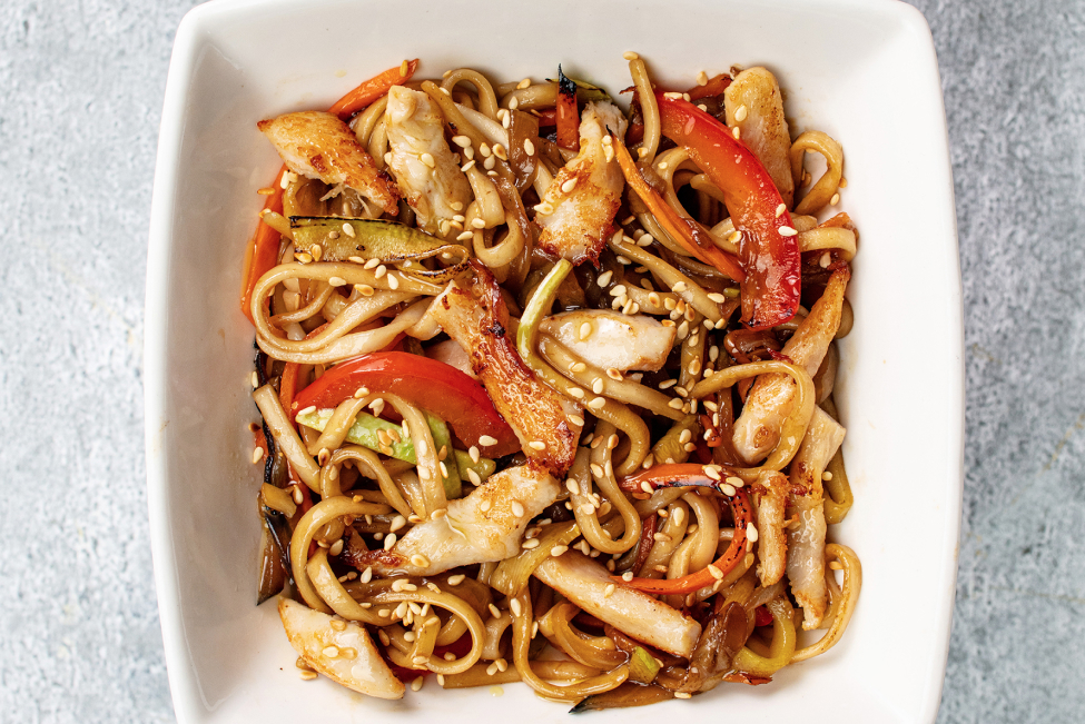 WOK-лапша с курицей